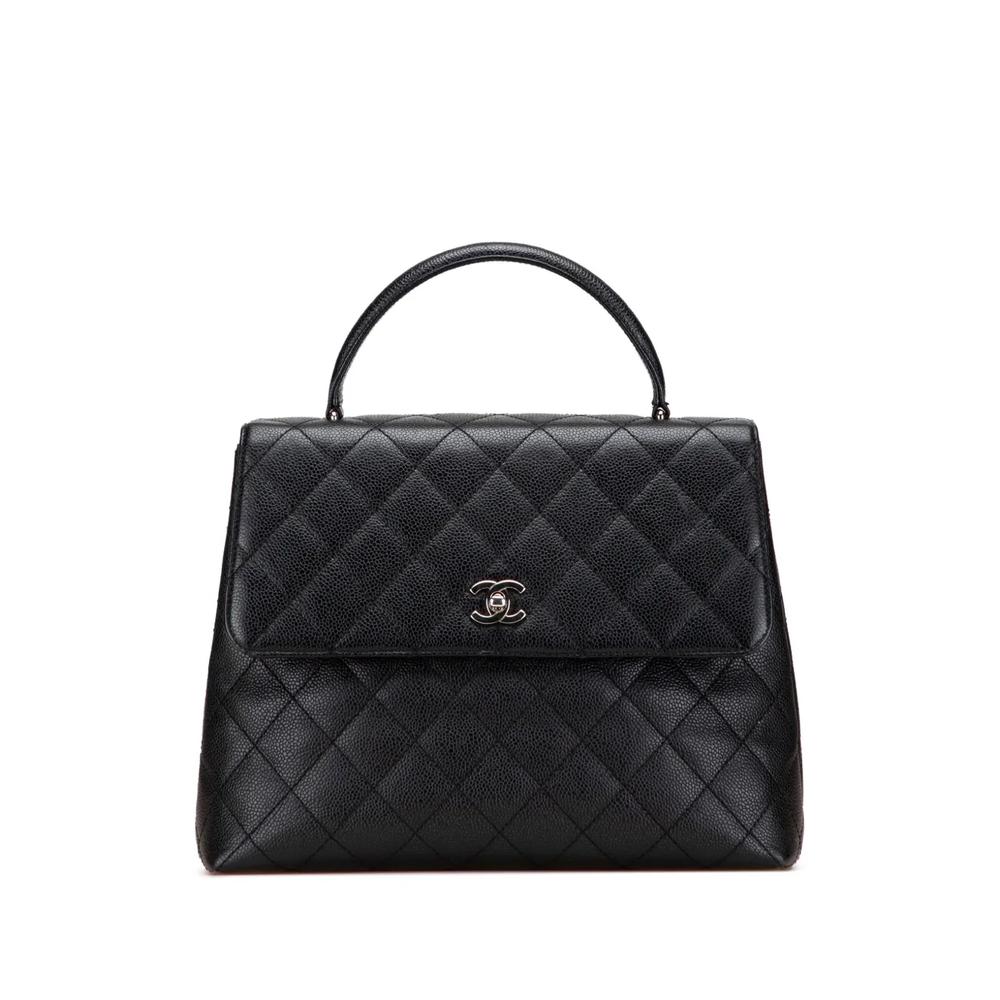 Сумка CC Quilted Caviar Kelly Top Handle Bag (2000-2002 годы) 1