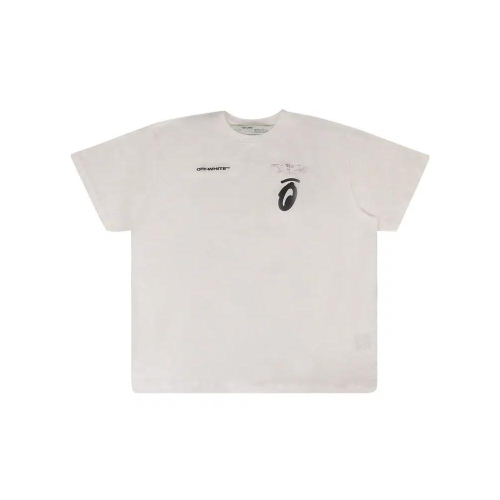 Футболки Off-White Splitted Arrows Over T-Shirt 'White' 2