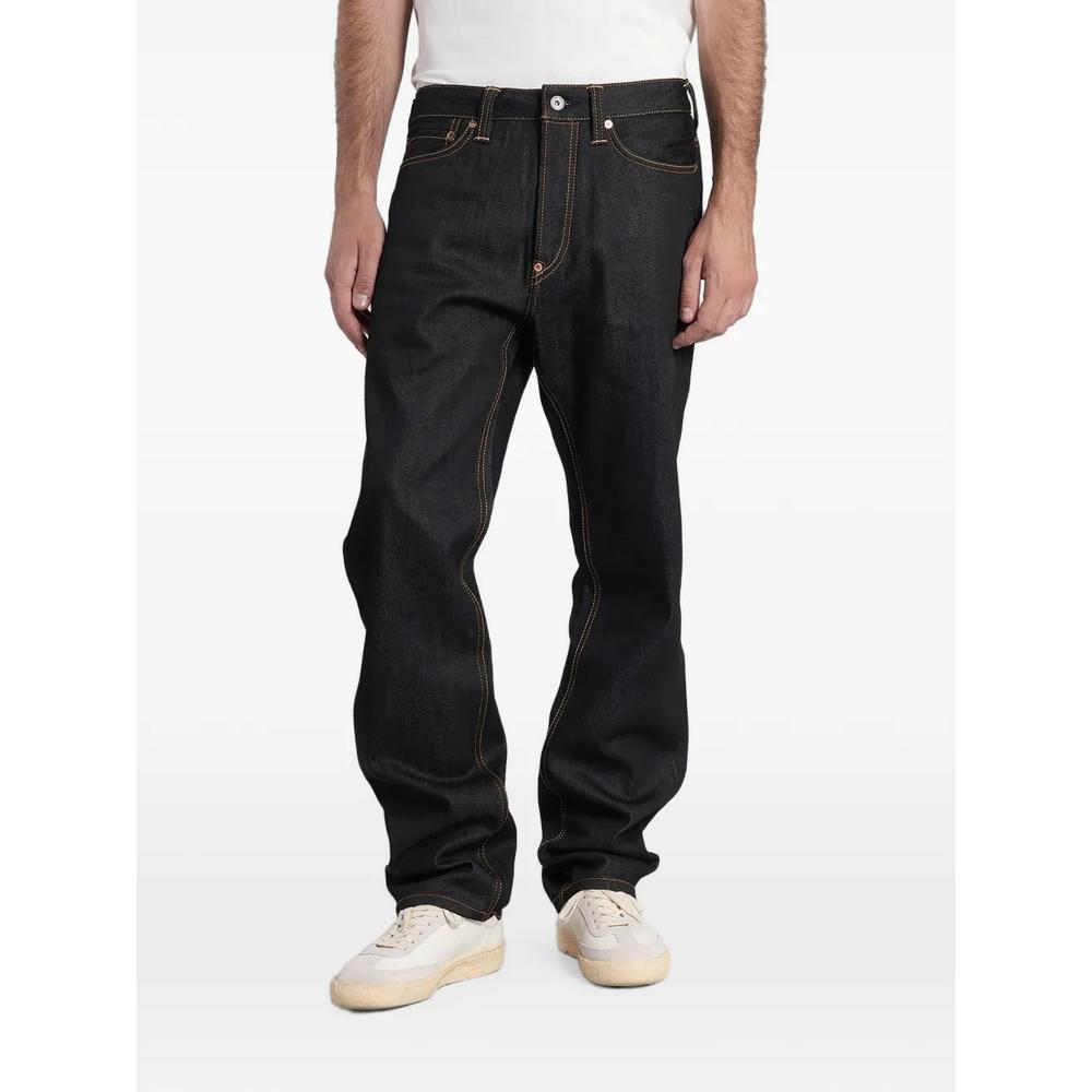 Seagull-print jeans 1