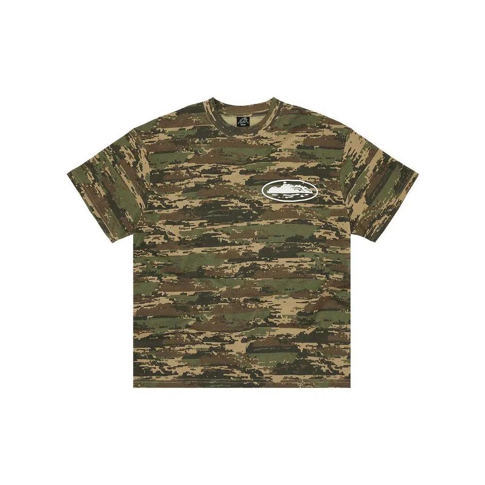 Футболки Corteiz Island Puff Print Tee 'Digi Camo' 1