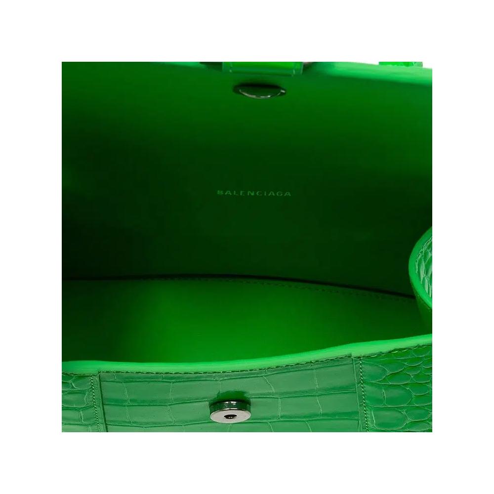 Сумки через плечо Balenciaga Xs Hourglass Top Handle 'Fluo Green' 3