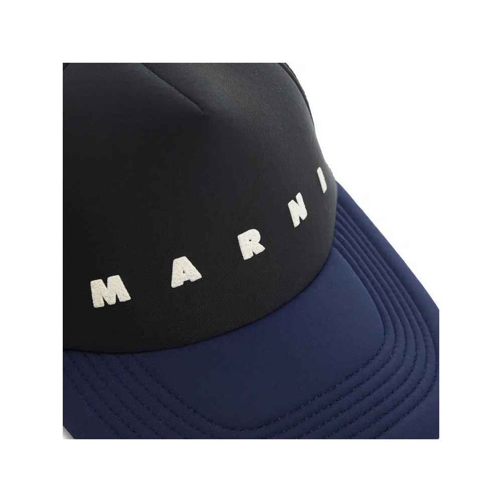 Кепка-тракер Truckers Marni 3D Logo 'Black' 3
