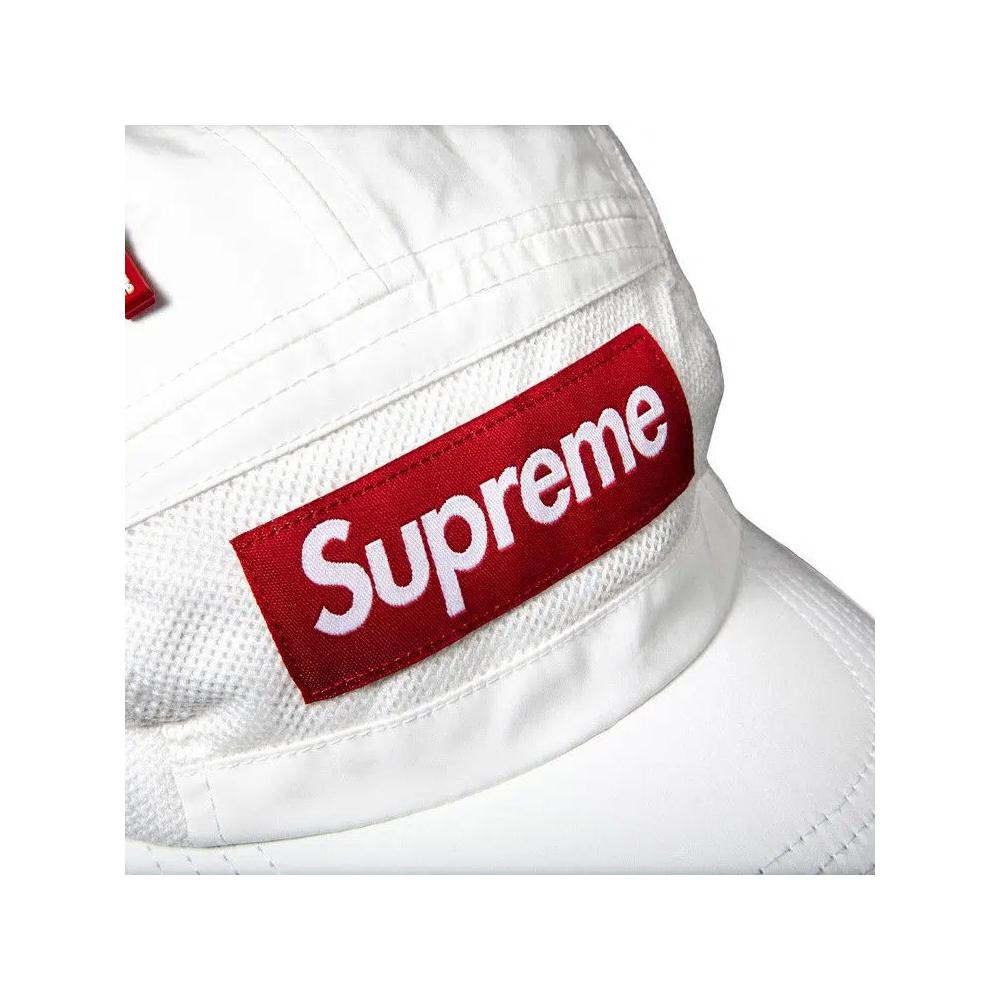 Кепки Supreme Zip Mesh Camp Cap 'White' 2