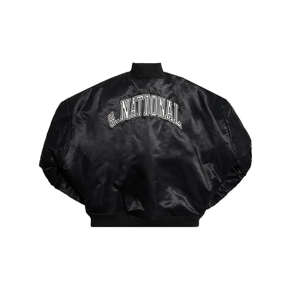 Бомбер Willy Chavarria x Kendrick Lamar x NFL g. National Bomber Jacket «Black» 2
