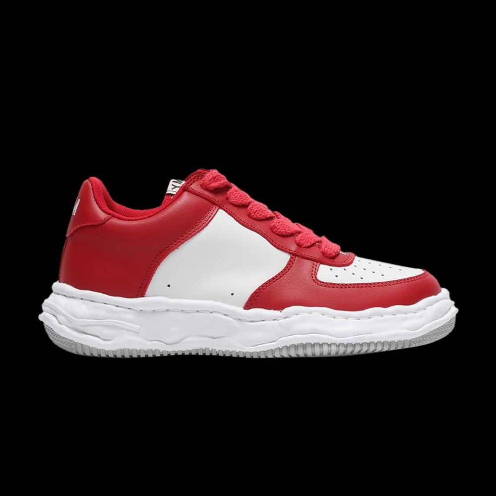 Кроссовки Maison Mihara Yasuhiro Wayne OG Sole Leather Low 'Red White' 1