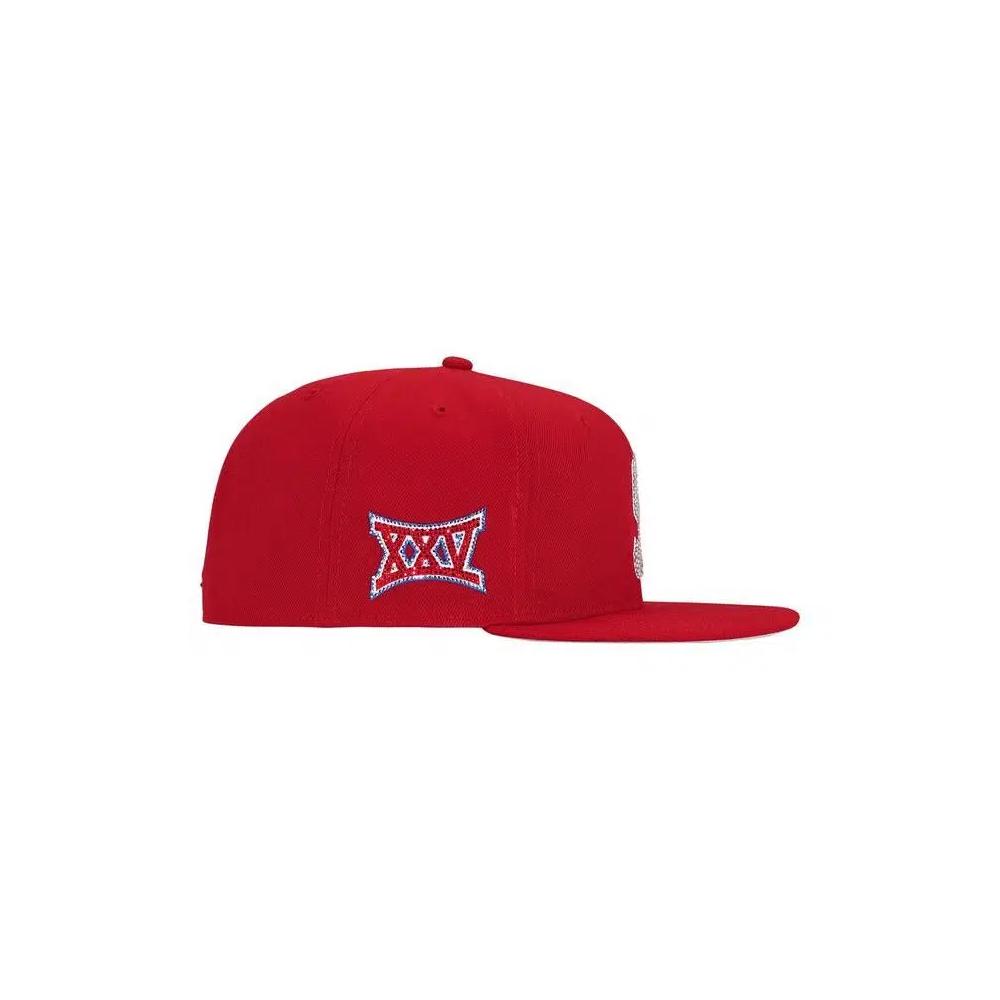 Кепки Supreme Swarovski S Logo New Era 'Red' 3