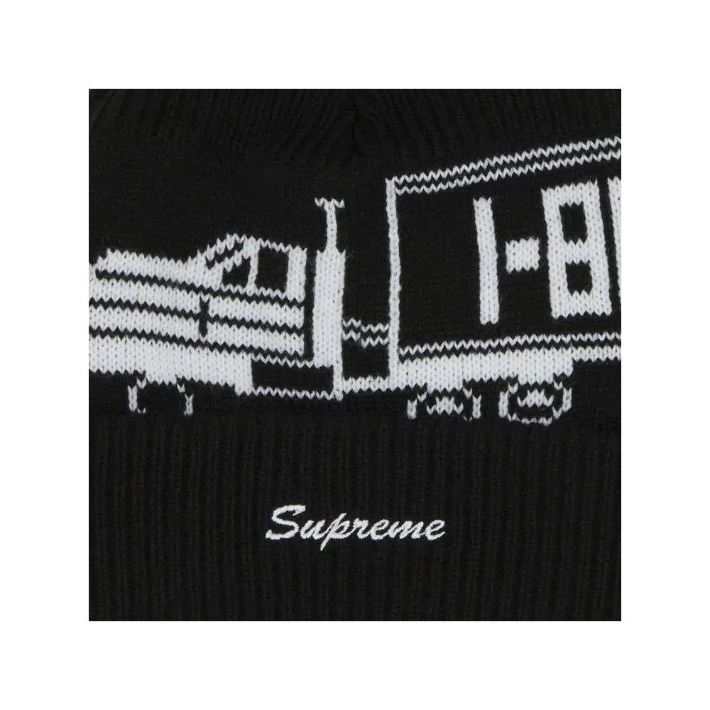 Шапки-бини Supreme 18 Wheeler Beanie 'Black' 3