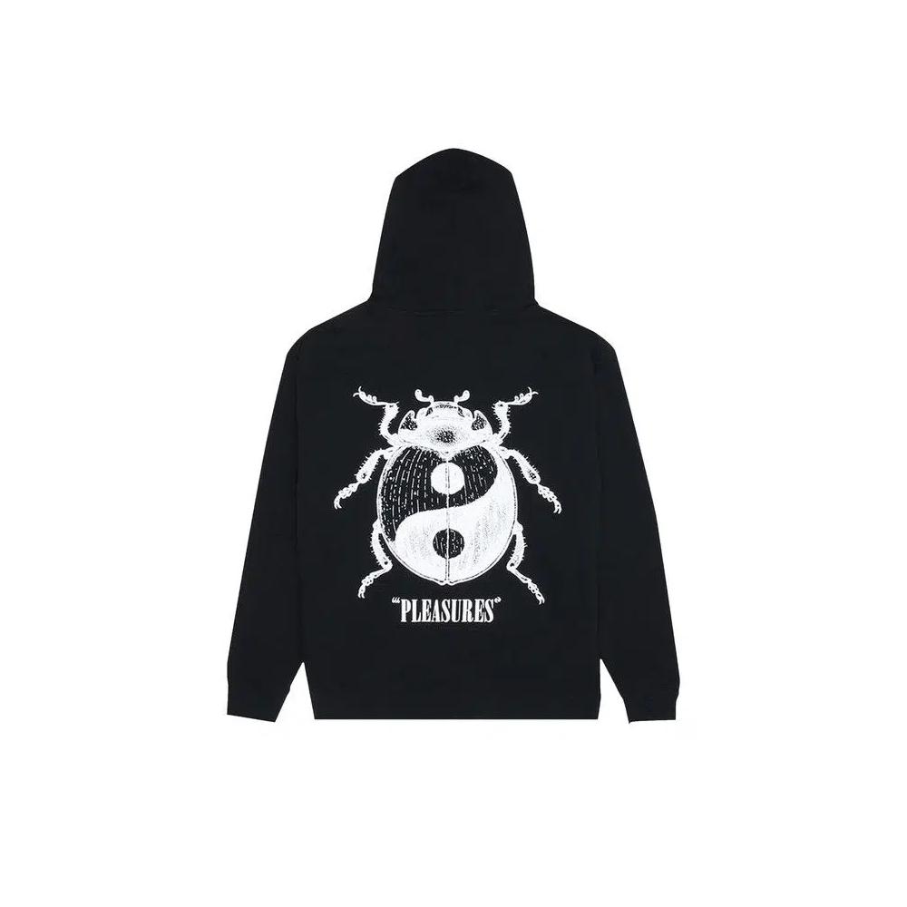 Толстовки на молнии Pleasures Bug Zip Up Hoodie 'Black' 2