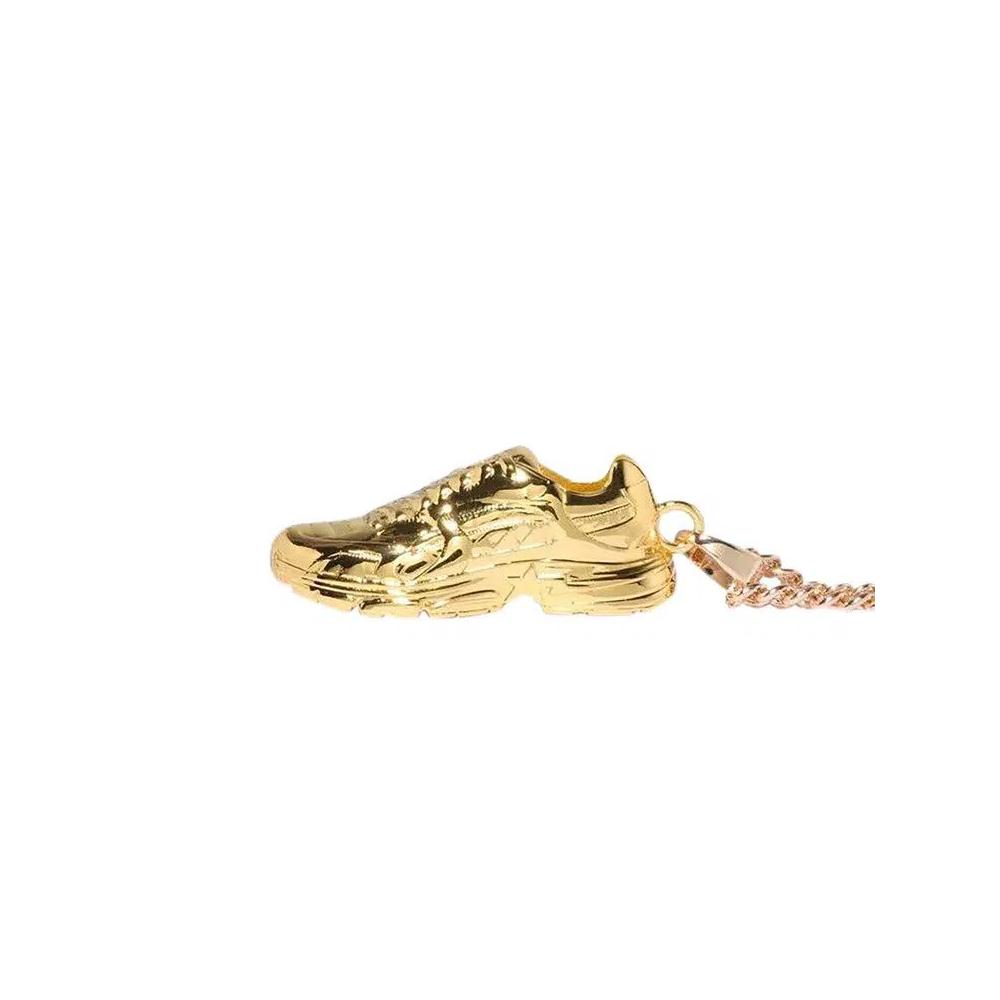 Ожерелья BAPE Shark Sta Necklace 'Gold' 2