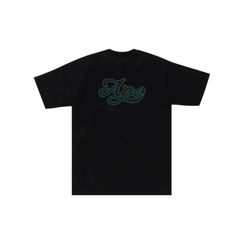 Футболки BAPE Varsity Baseball Logo Tee 'Черный' 2