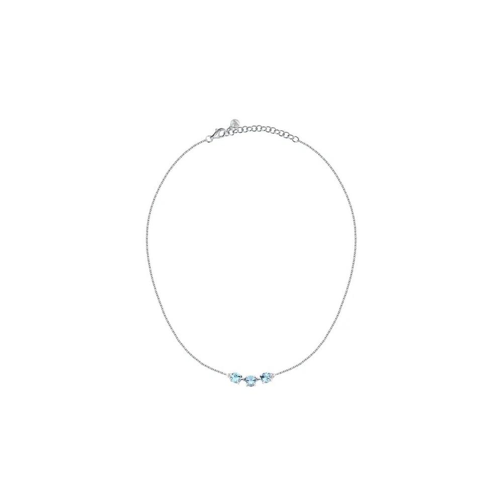 Morellato TESORI 40+5 см Женское сине-белое колье SAIW289 5