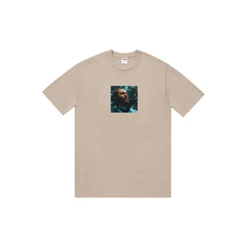 Топы Supreme Marvin Gaye T-Shirt 'Tan' 1
