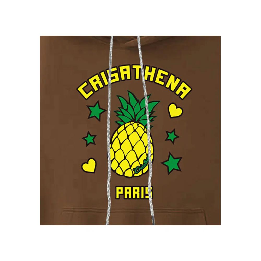 Худи Crisathena Pineapple коричневого цвета 3