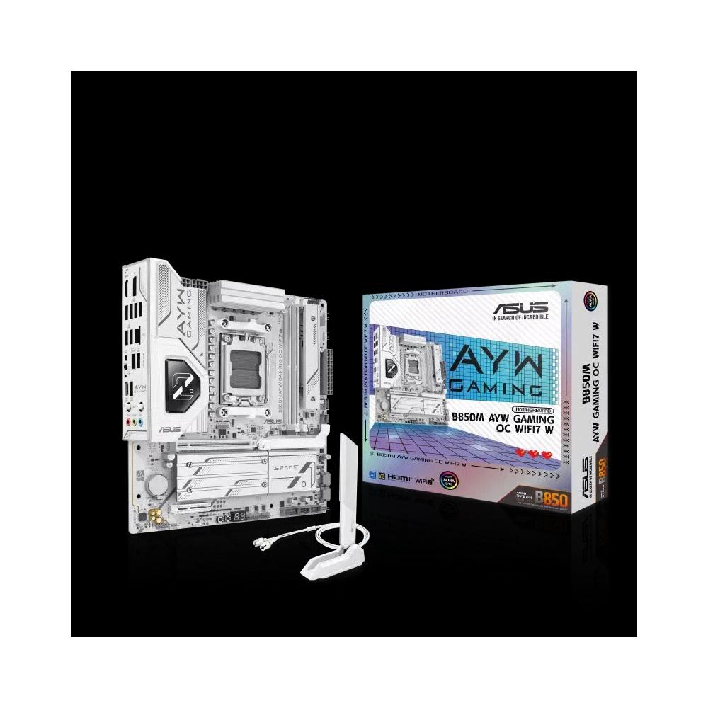 ASUS B850M AYW GAMING OC WIFI W материнская плата (DDR5) 9
