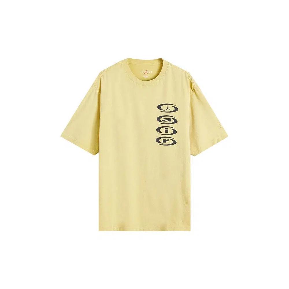 Топы Cactus Jack by Travis Scott x Air Jordan Air Tee 'Celery' 1
