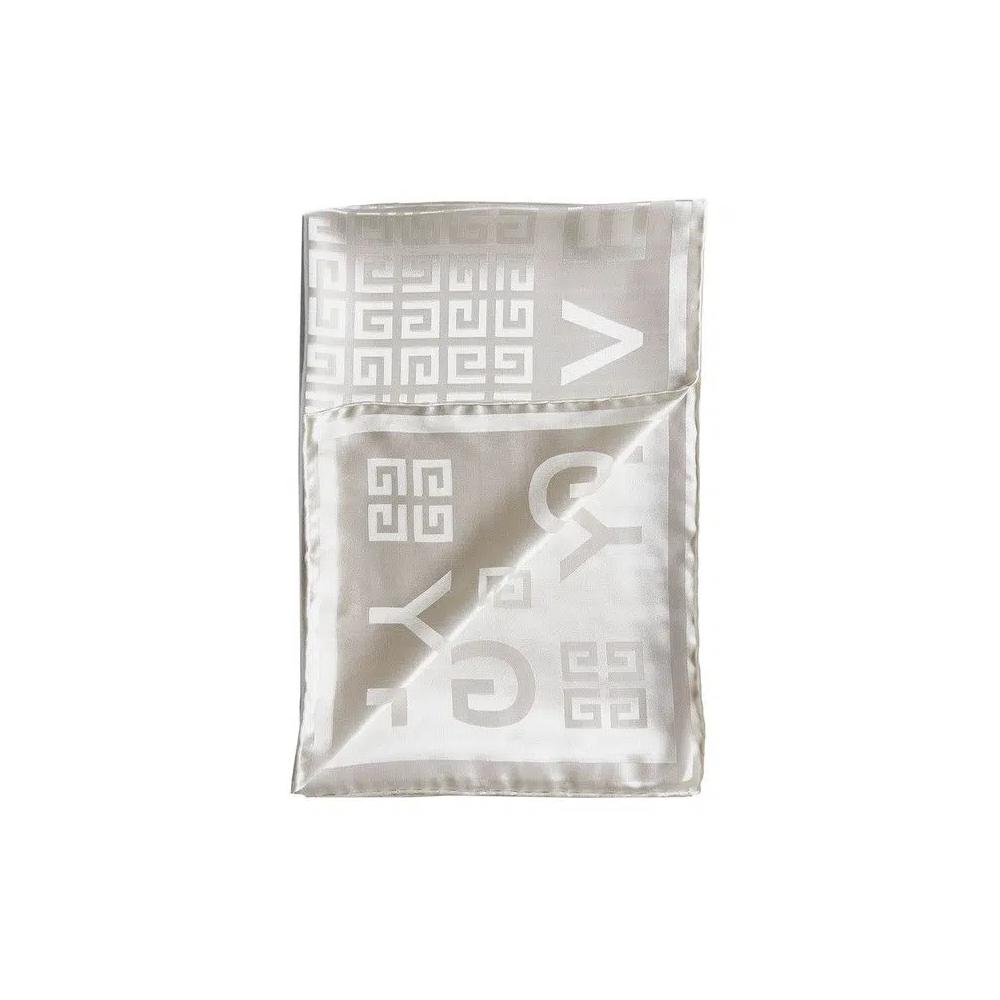 Шарфы Givenchy 4G Jacquard Scarf 'Ivory' 2