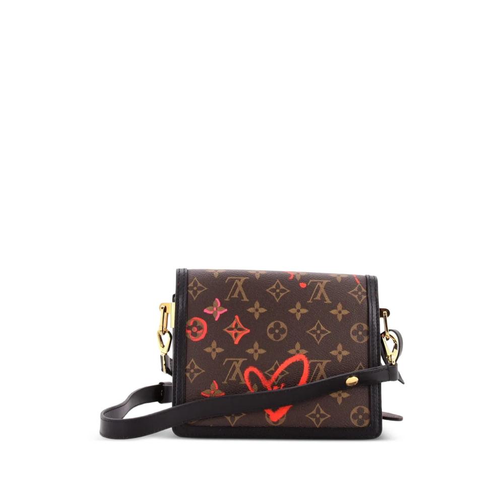 Мини-сумка через плечо Dauphine Shoulder Bag Limited Edition Fall in Love Monogram Canvas Mini 2