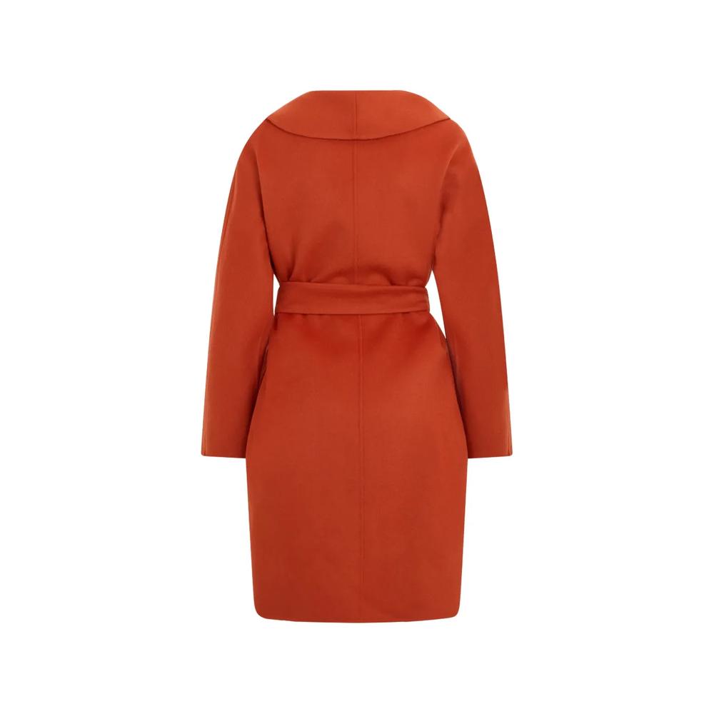 Mstestremo belted shawl-collar coat 2