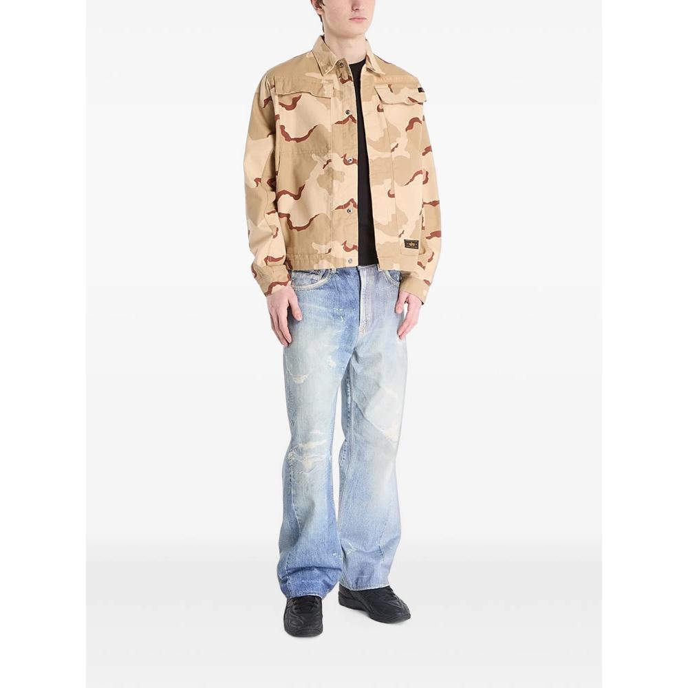Chore camouflage-print overshirt 2