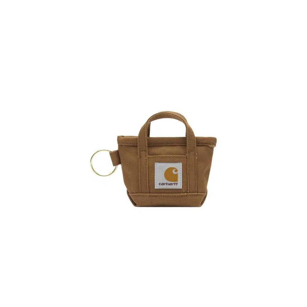 Брелоки и шнурки Carhartt WIP Mini Tote Bag Keychain 'Hamilton Brown' 1