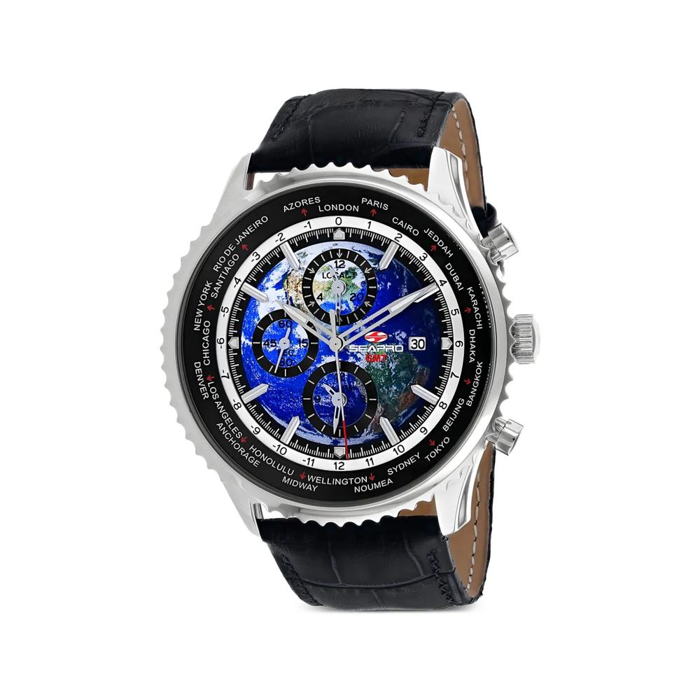 Наручные часы Meridian World Timer GMT 47 мм 1