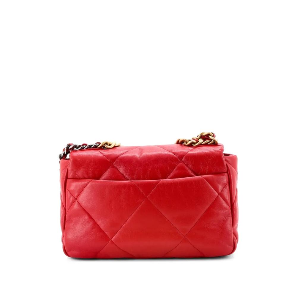 Стеганая сумка через плечо 19 Flap Bag среднего размера 2