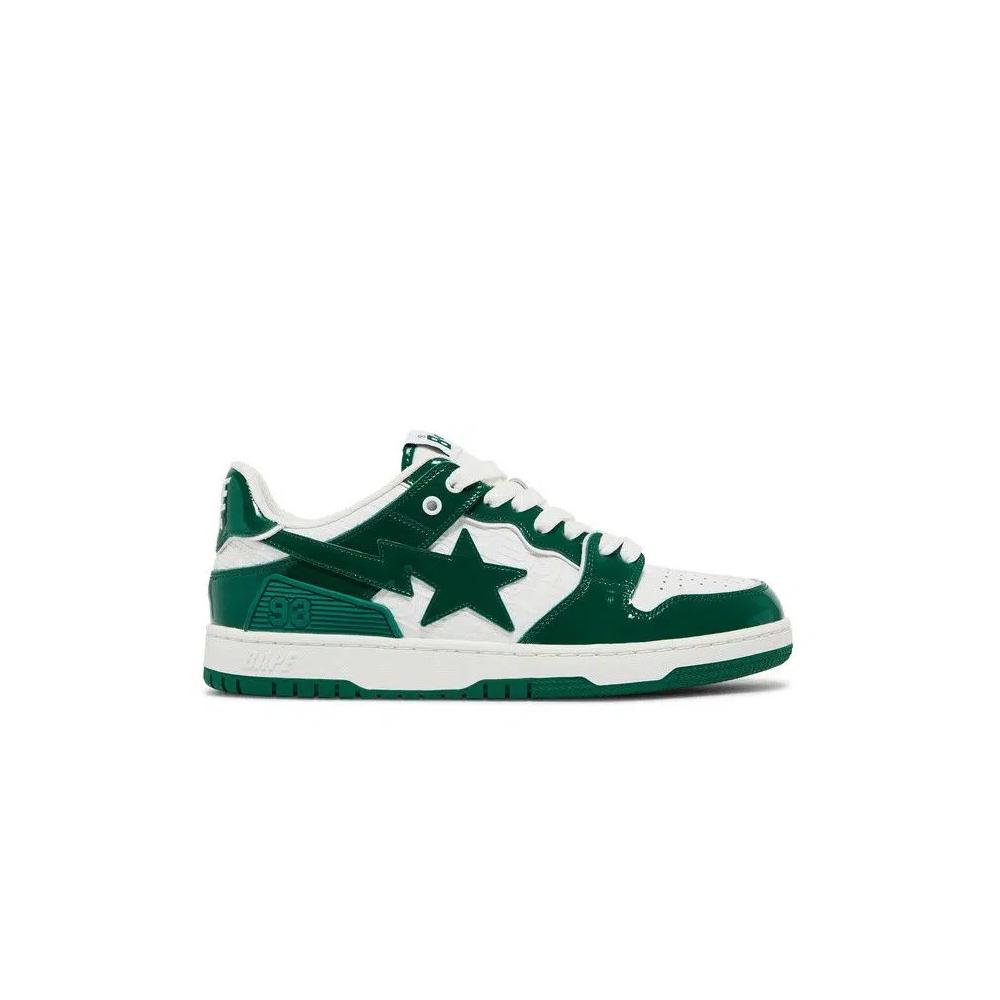 Кроссовки BAPE Sk8 Sta #5 'Luxury Sport Monogram - Green' 1