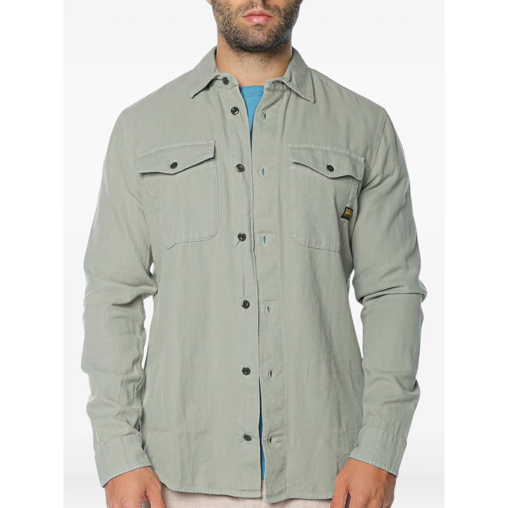 Marine slim shirt 1
