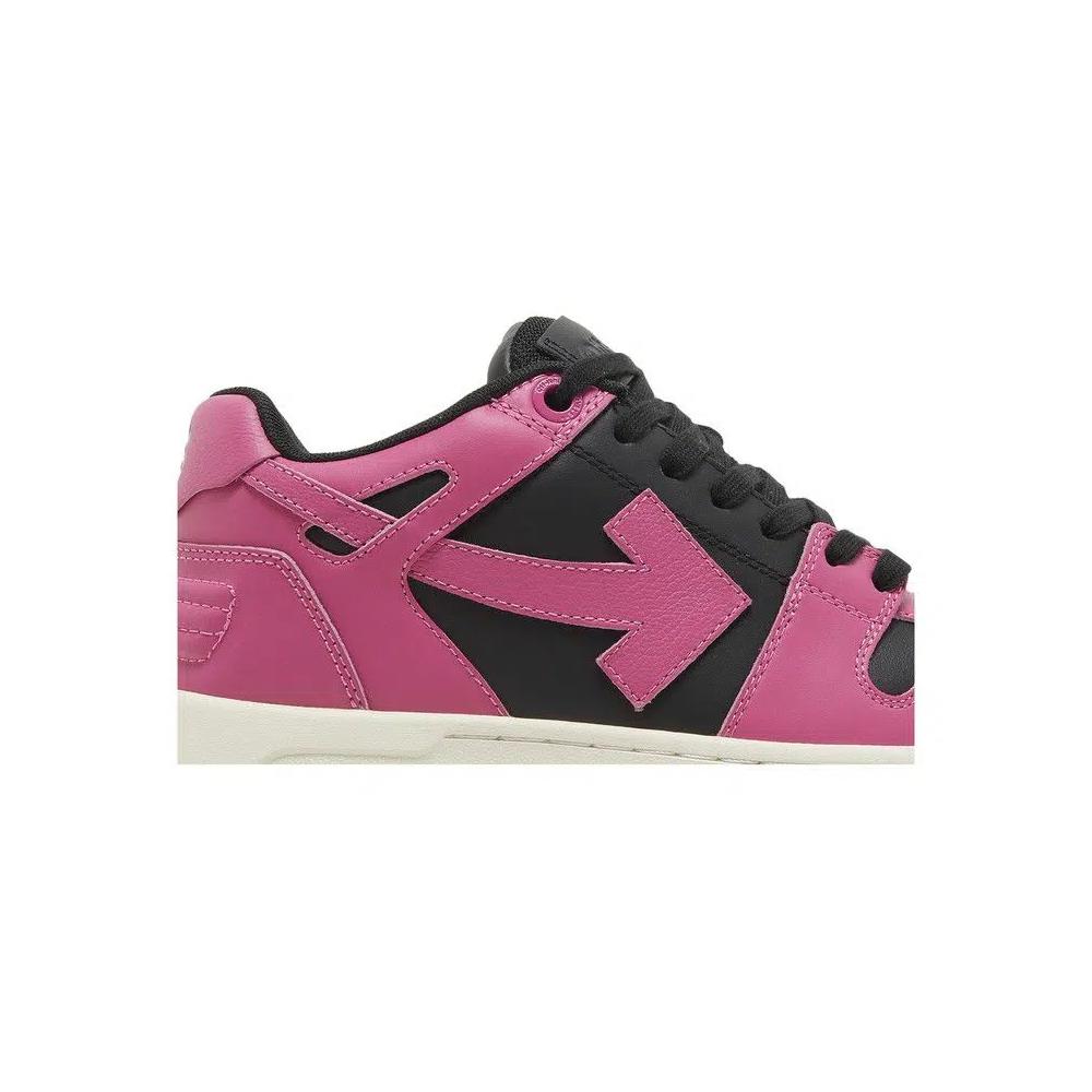 Кроссовки Off-White Wmns Out of Office «Black Fuchsia» 2