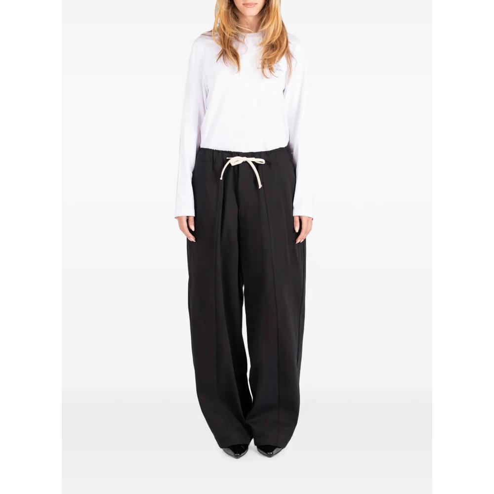 Helsinki pleated drawstring-waist trousers 3