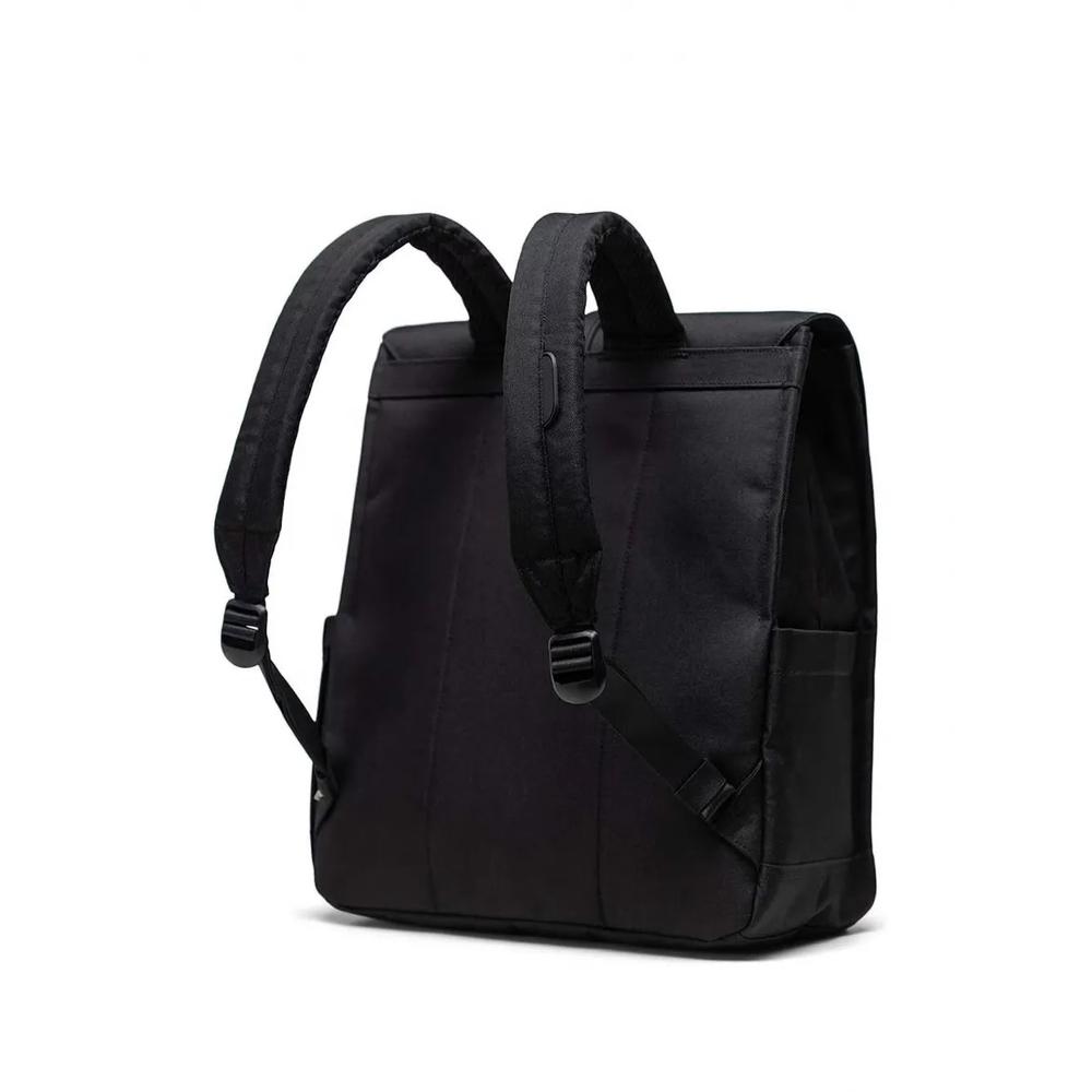City buckle-strap flap backpack 2