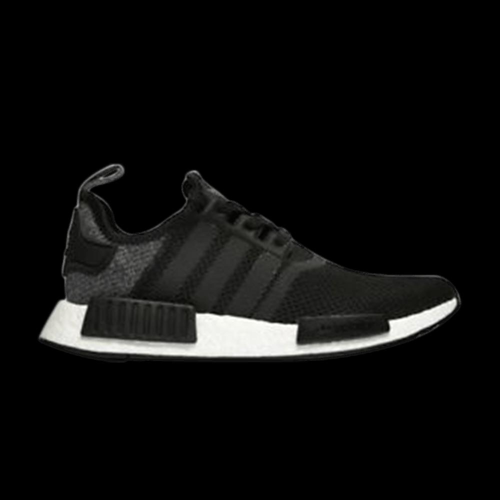 Кроссовки Adidas NMD_R1 'Black Grey Wool' 1