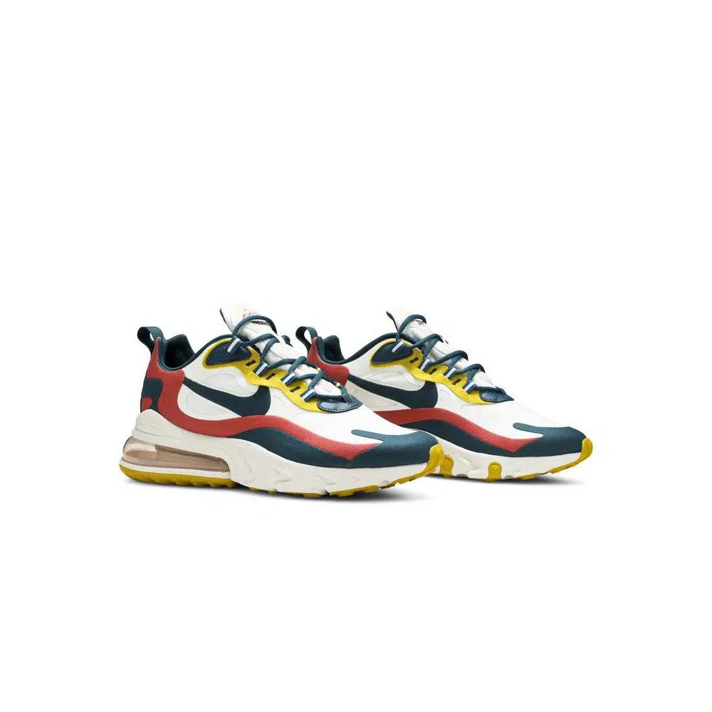 Кроссовки Nike Air Max 270 React 'White Turquoise Yellow' 8