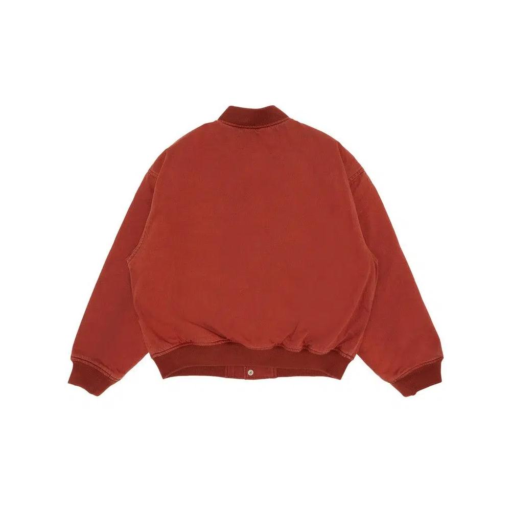 Варсити куртки Supreme Washed Knockout Denim Varsity Jacket 'Ржавый' 2