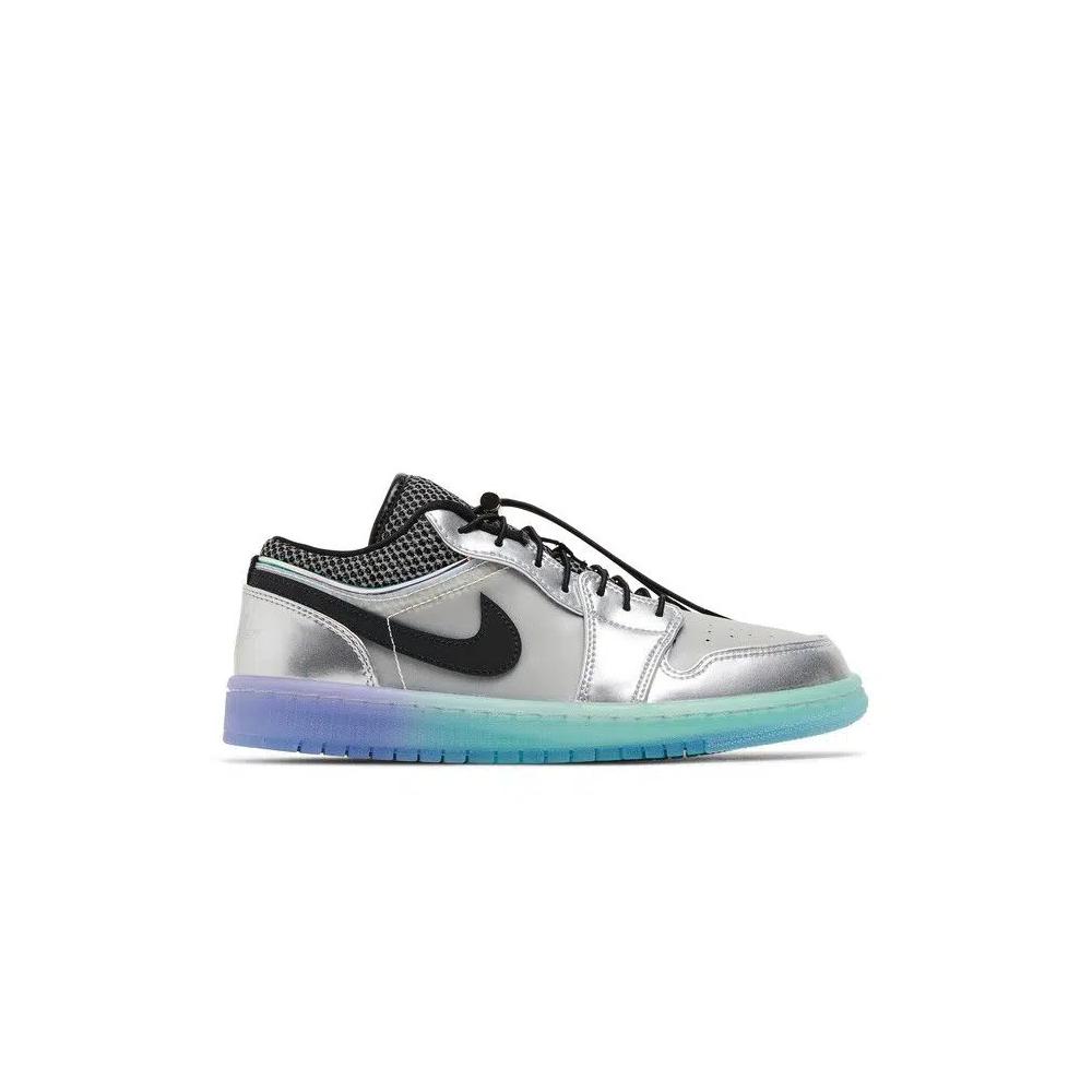 Lifestyle Баскетбол Wmns Air Jordan 1 Low SE 'Metallic Silver Gradient' 1