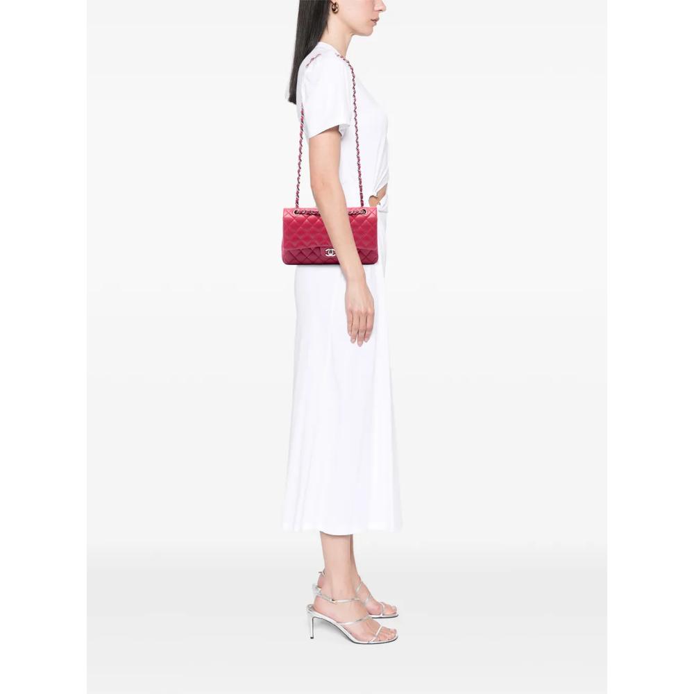 Сумка на плечо Medium Classic Lambskin Double Flap (2018-2019 годы) 2