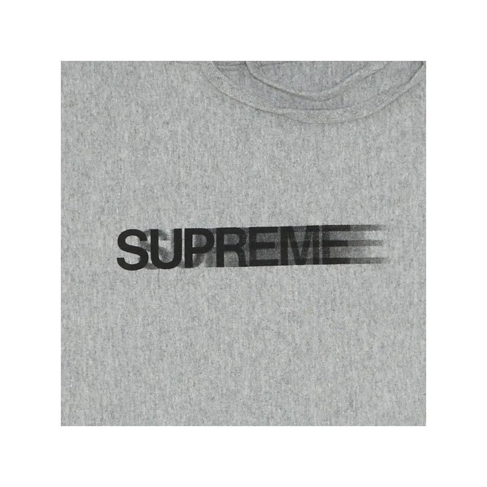 Худи Supreme Motion Logo Hooded Sweatshirt 'Heather Grey' 2