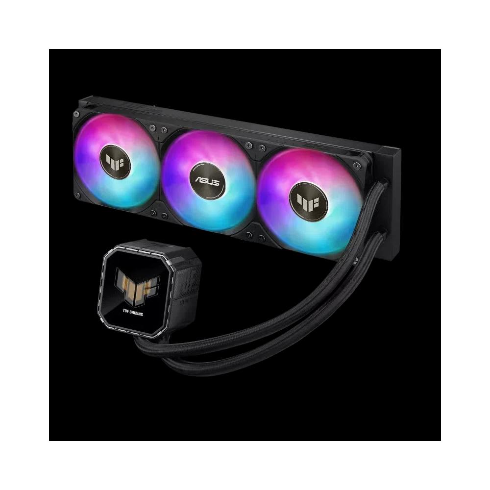 ASUS TUF Gaming LC III 360 ARGB LCD 360mm водяное охлаждение - чёрный 2