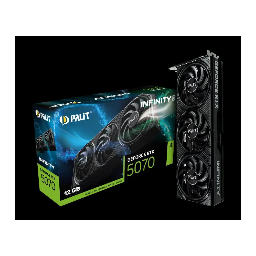 PALIT GeForce RTX 5070 Infinity 3 12GB видеокарта 2