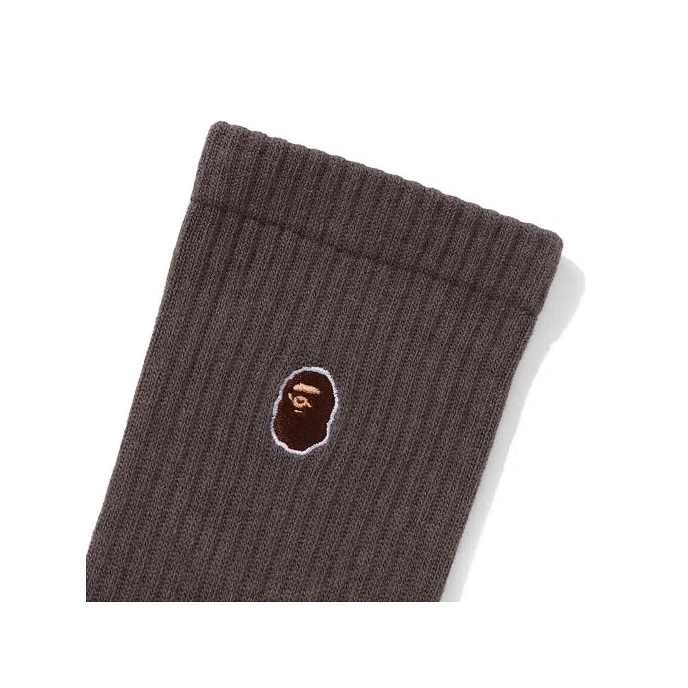 Носки и колготки BAPE One Point Socks 'Charcoal' 2