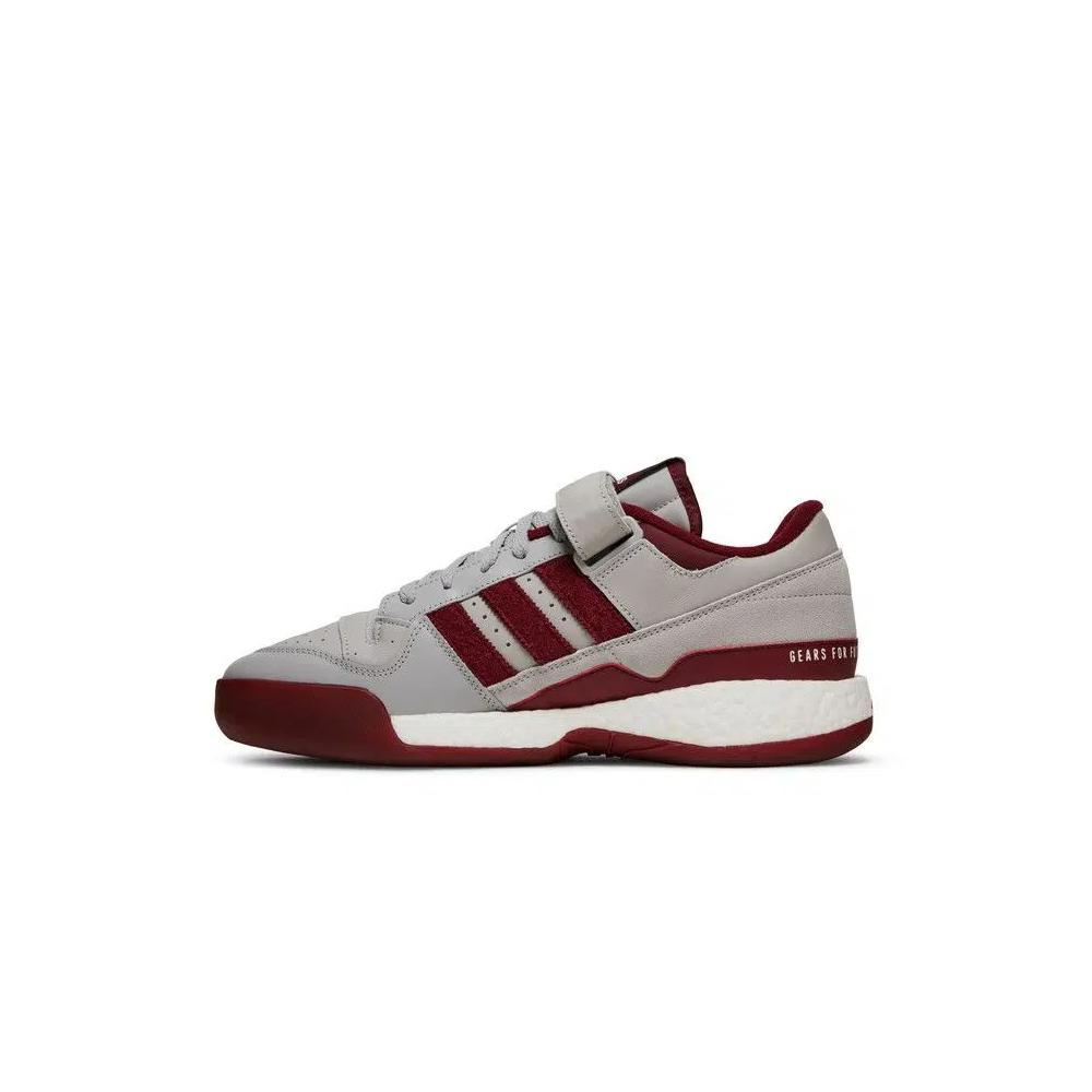 Кроссовки Human Made x adidas Forum Low 'Grey Burgundy' 3