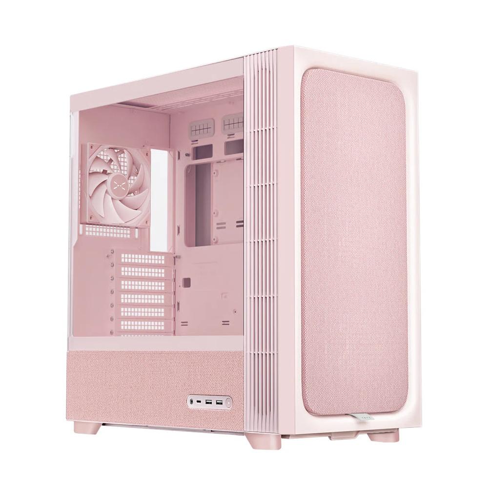 TRYX FLOVA F50 ATX корпус — Pink розовый 1