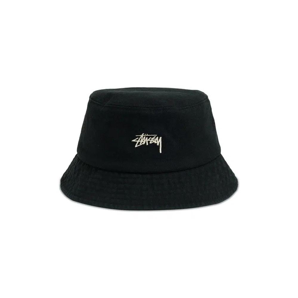 Панамы Stussy Stock Bucket Hat 'Black' 1