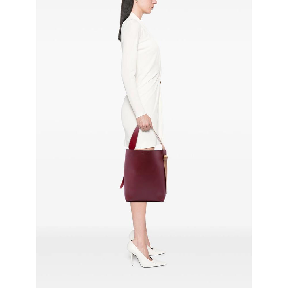 2016 Small Smooth Bicolor Calfskin Twisted Cabas tote bag 2
