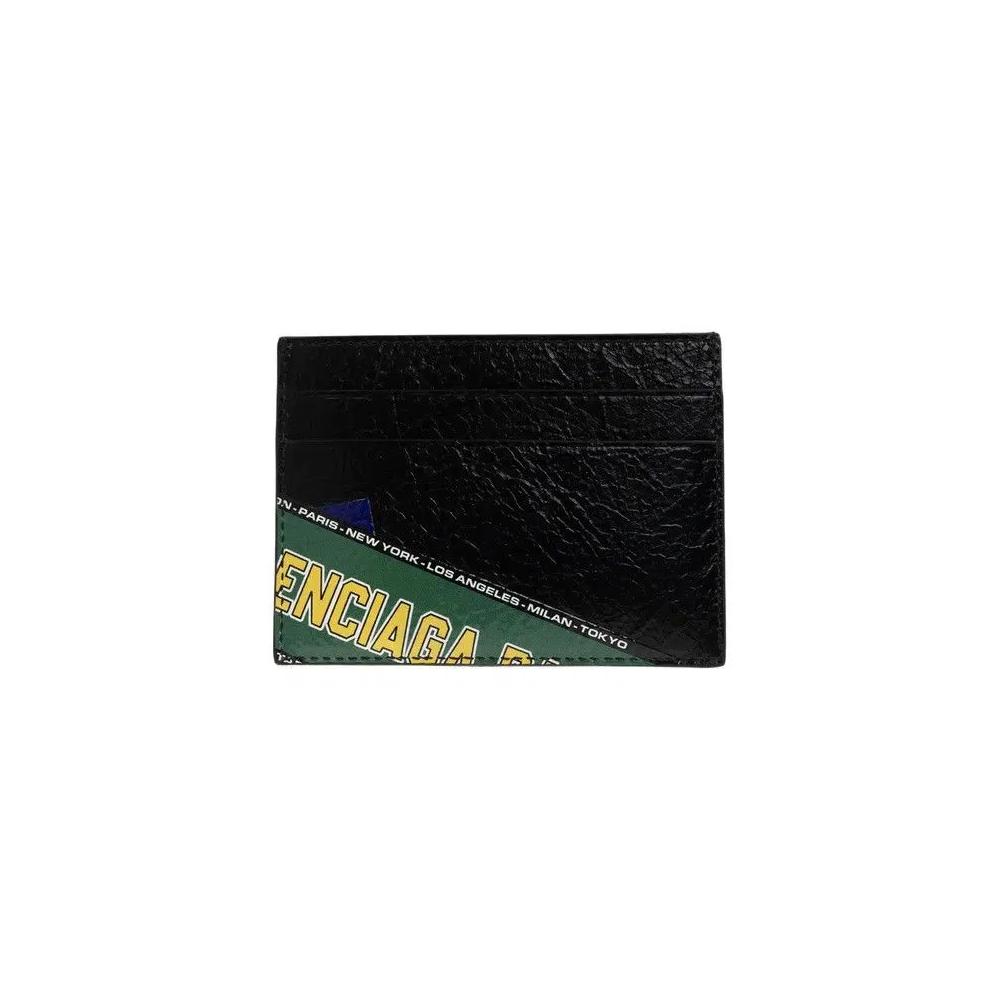 Кардхолдеры Balenciaga Cash Card Holder «Black/Multicolor» 2
