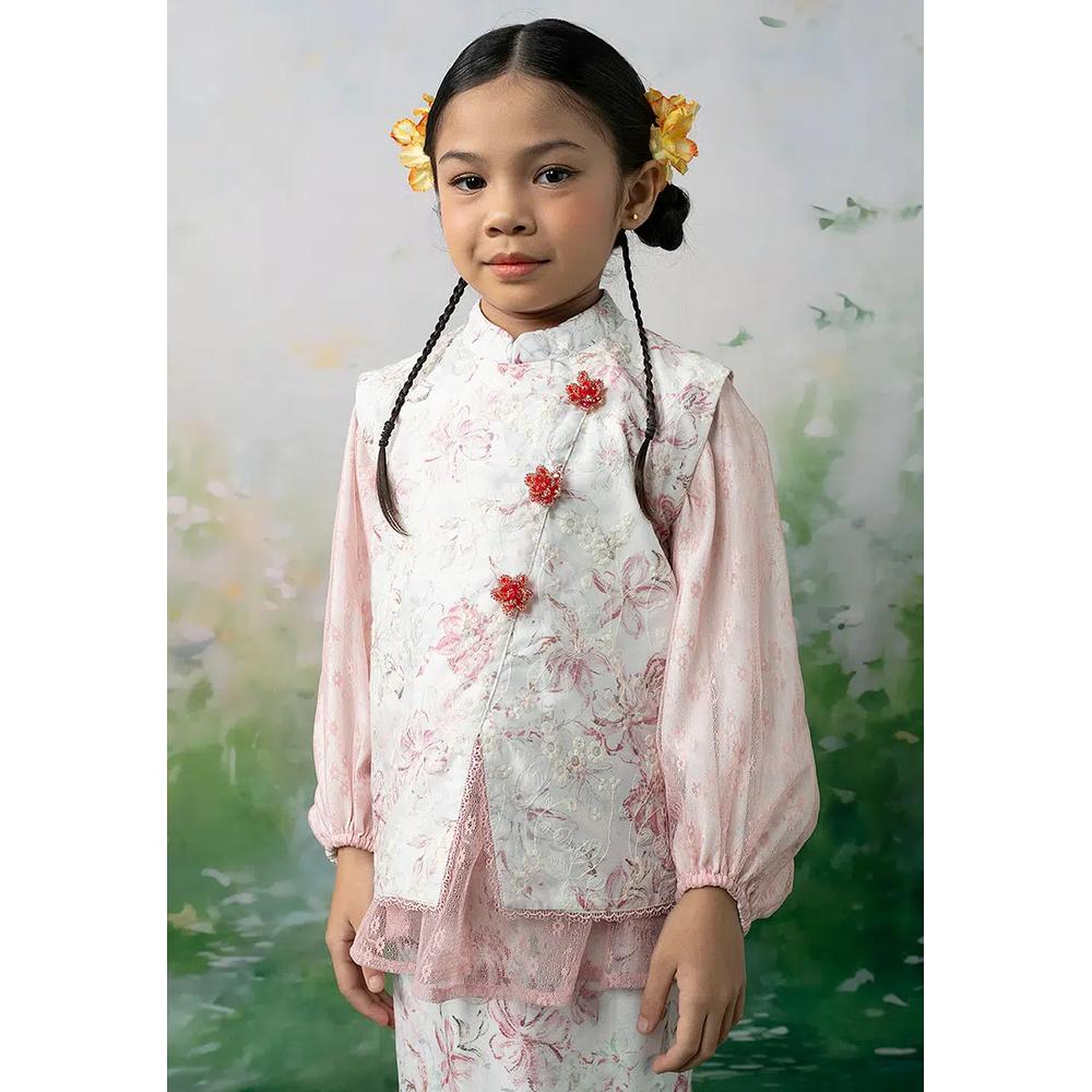 Современный комплект Hana Kurung с вышивкой 3