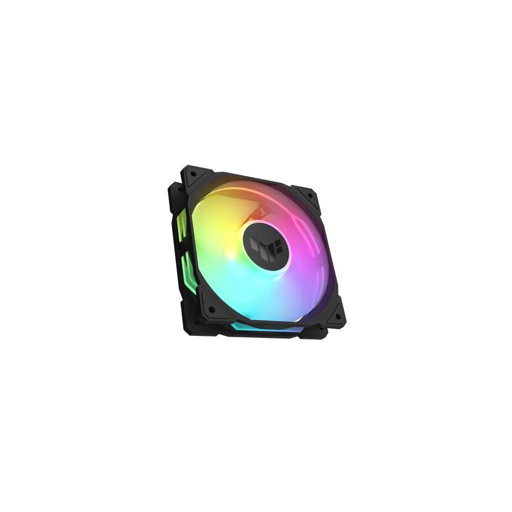 ASUS TUF Gaming TR120 ARGB 120mm вентилятор - Black черный (Single Pack одиночная упаковка) 2
