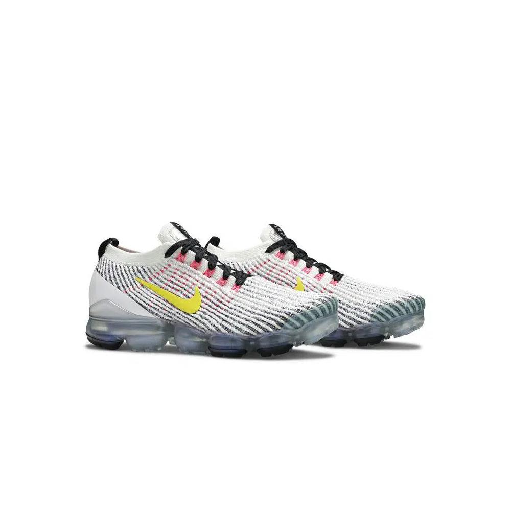 Кроссовки Nike Air VaporMax Flyknit 3 'White Dynamic Yellow' 8