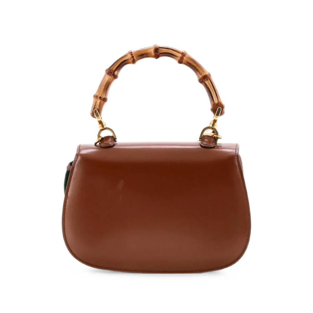 Маленькая сумка-сэтчел Bamboo 1947 Top Handle Bag Leather 2