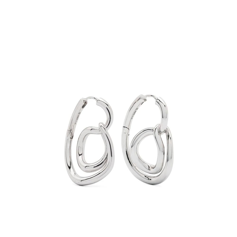 Серебряные серьги Lasso 1